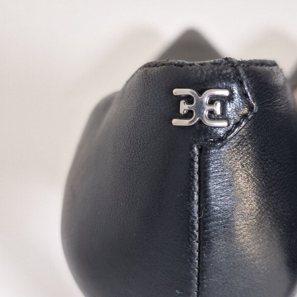 Sam Edelman Margie black patent leather high heels size 8 - Picture 12 of 13